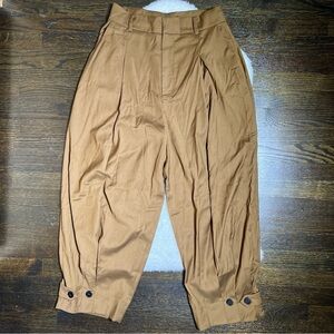 Shein MOTF Brown Baggy High Rise Trousers